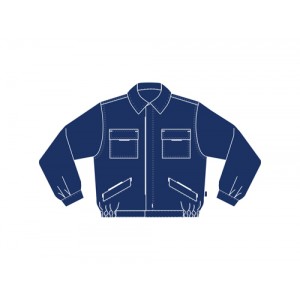 BLUSAO HR AB/FECHO B/CANETA AZ ESCURO Alg* BLUSAO HR AB/FECHO B/CANETA AZ ESCURO Alg*